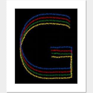 The letter G! Posters and Art